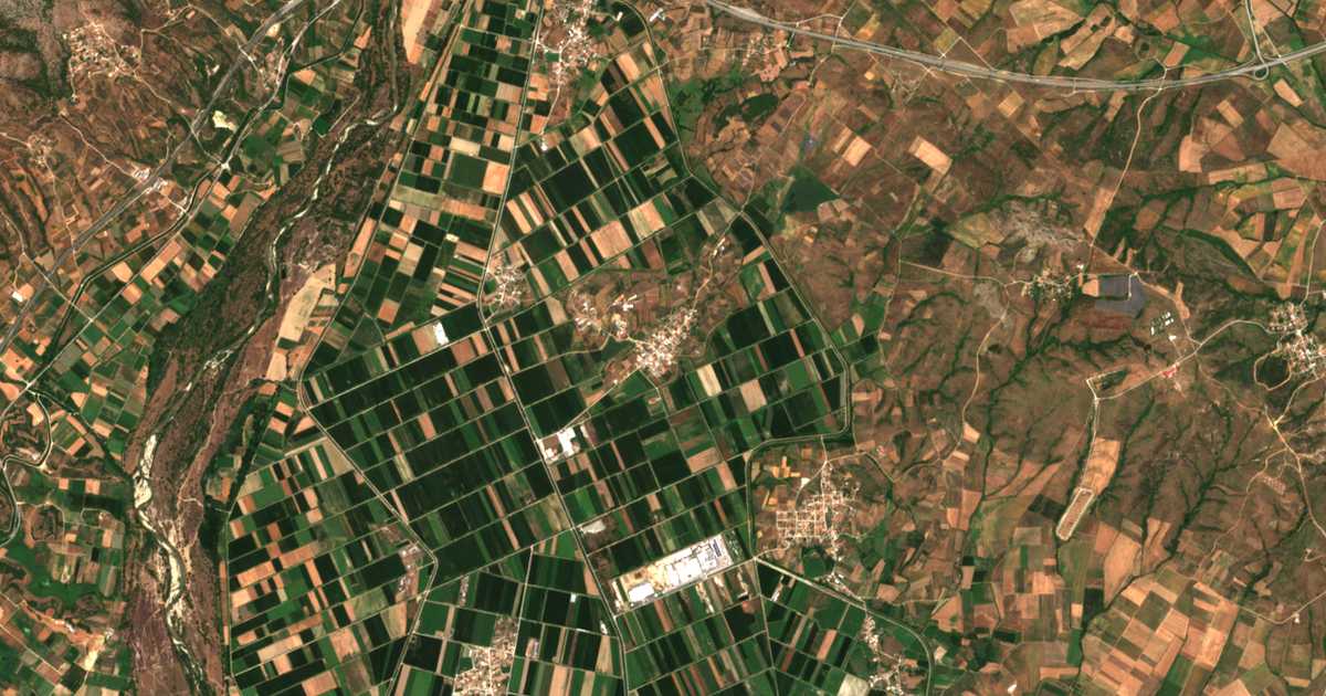 Carte satellite de Ágios Athanásios