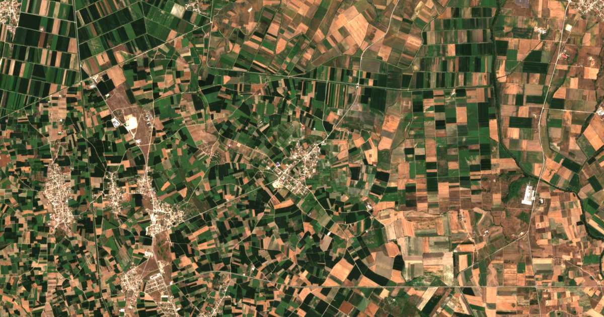 Carte satellite de Dékarchon
