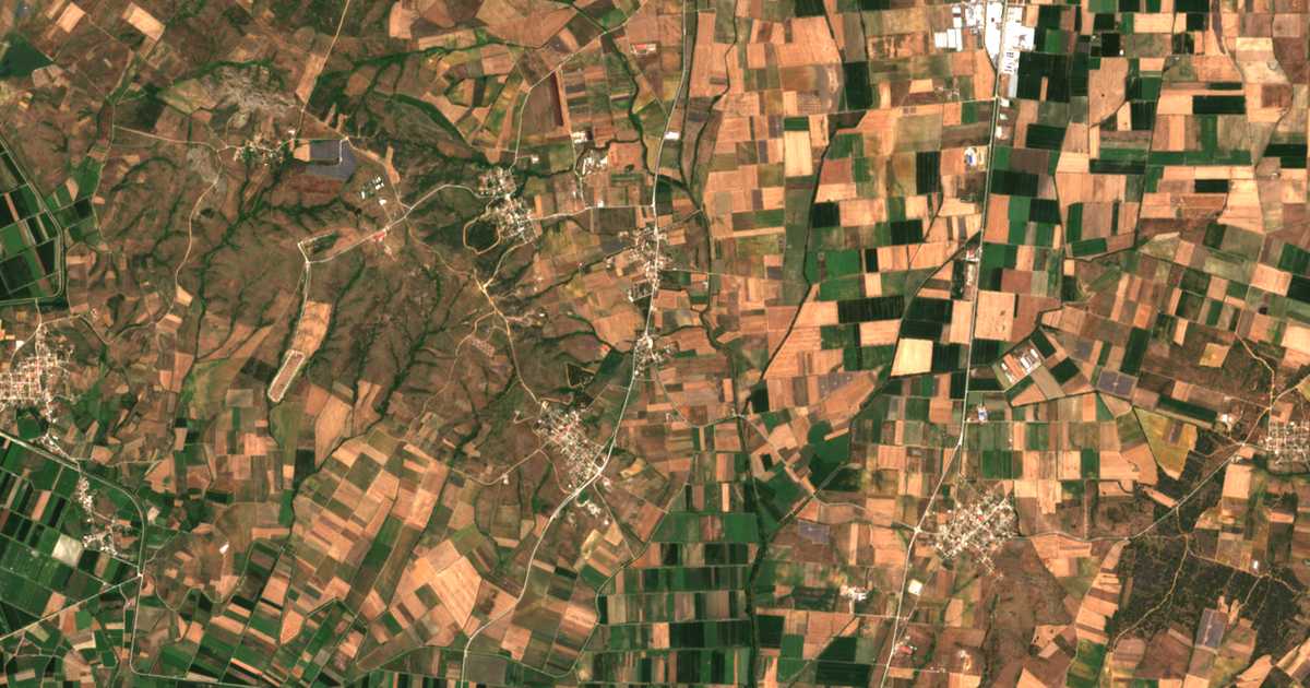 Carte satellite de Exochí