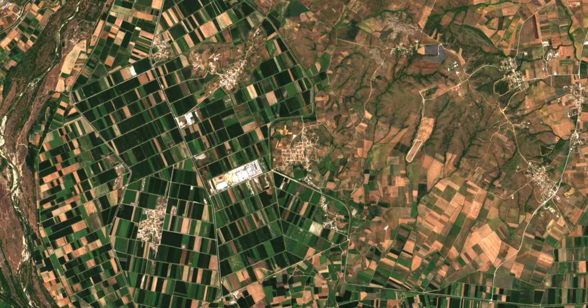 Carte satellite de Ólvion