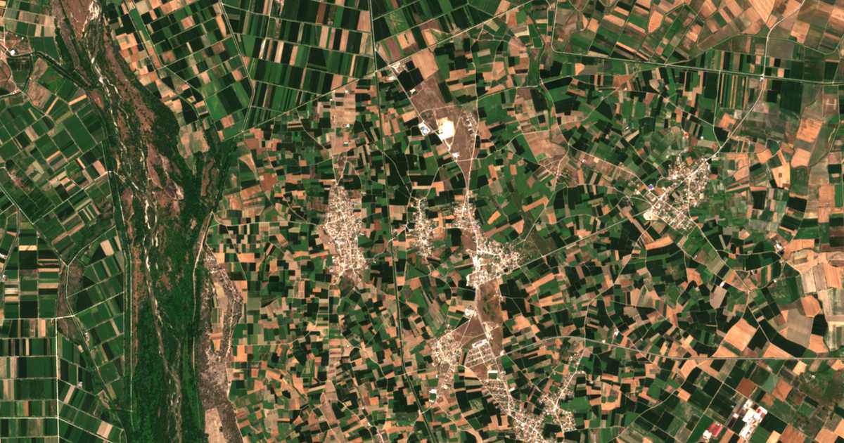 Carte satellite de Orfanón