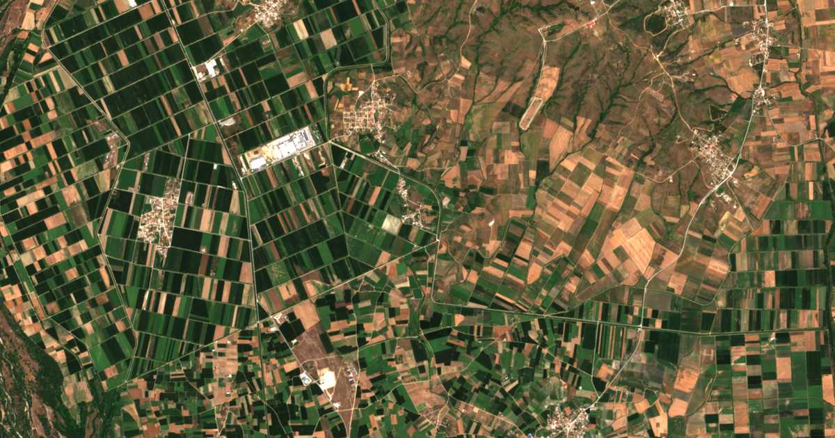 Carte satellite de Palaión Ólvion