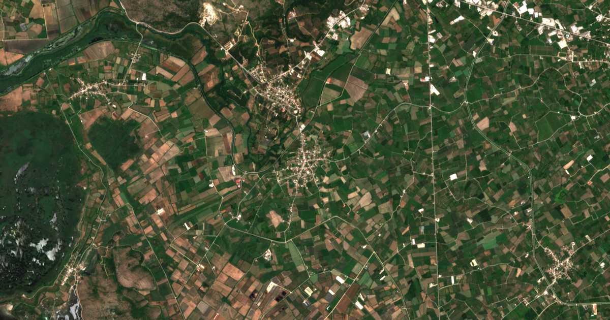 Carte satellite de Ágios Spyrídon