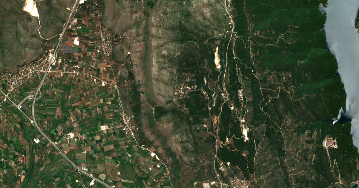 Carte satellite de Grímpovon