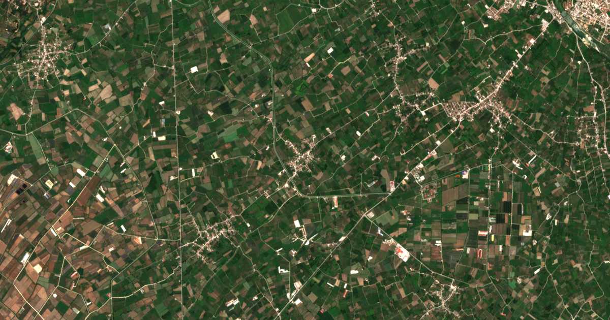 Carte satellite de Kalóvatos