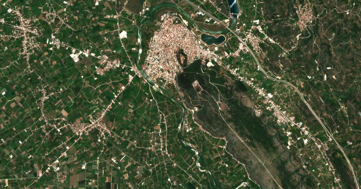 Carte satellite de Moní Genníseos Theotókou Í Káto Panagías