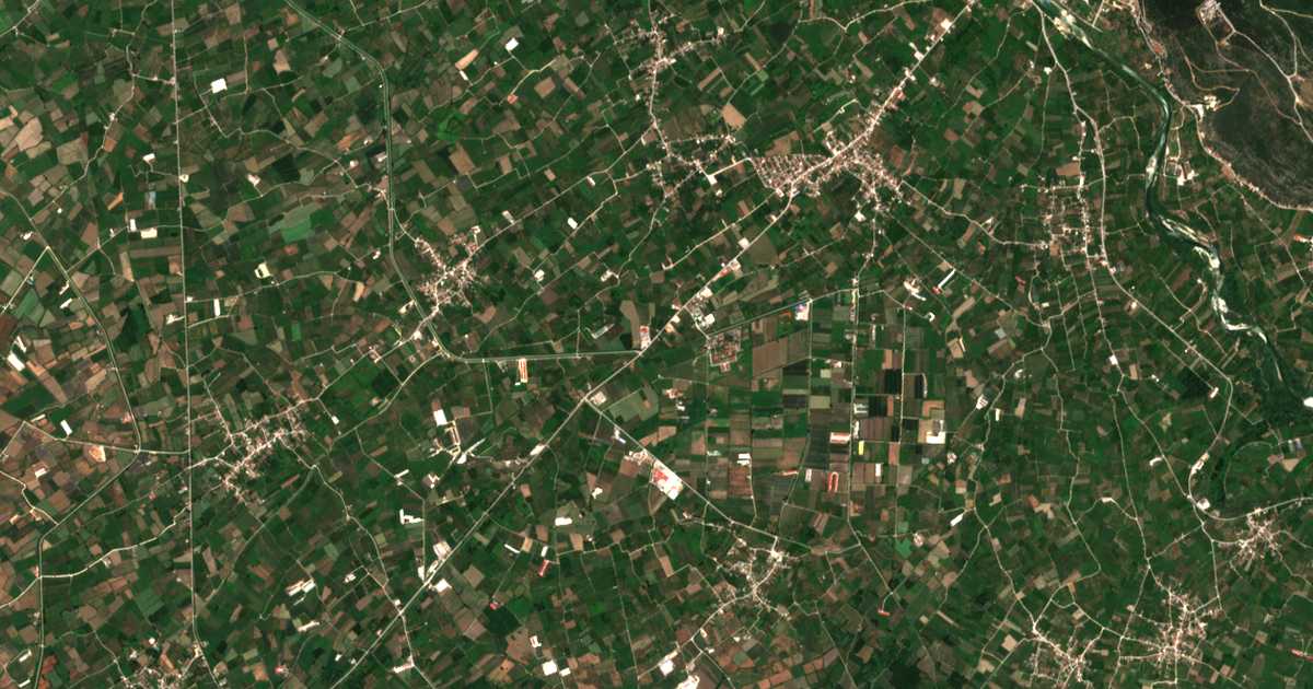 Carte satellite de Thanasaíika