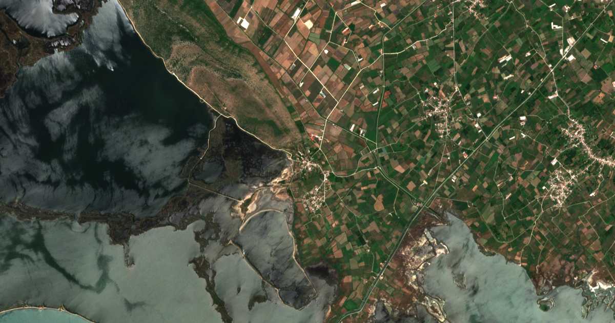 Carte satellite de Vígla