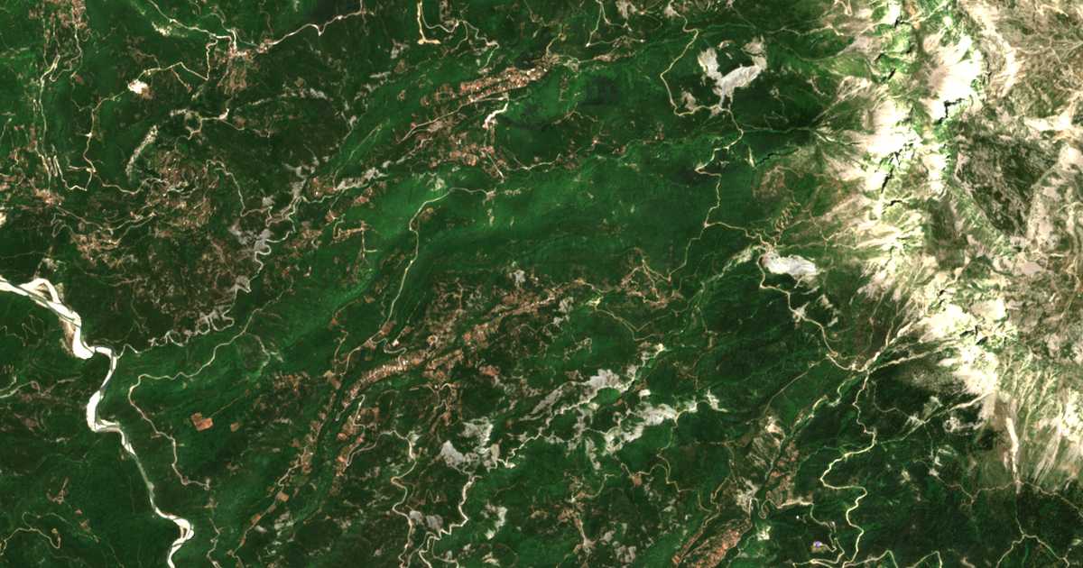 Carte satellite de Gerovrýsi