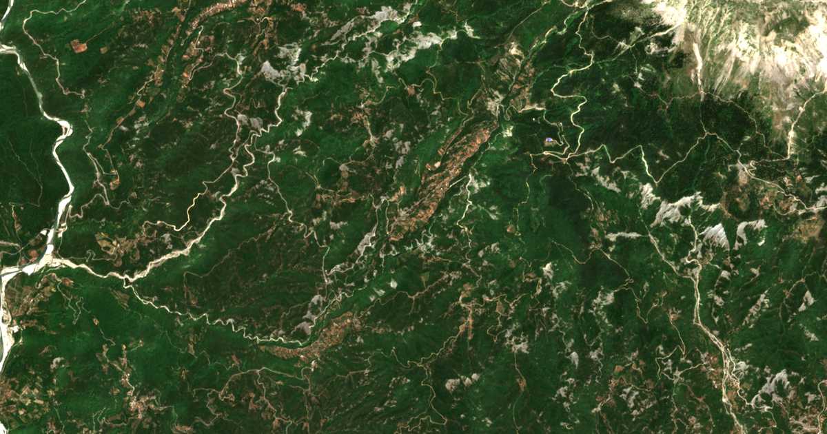 Carte satellite de Kypseli (Arta)
