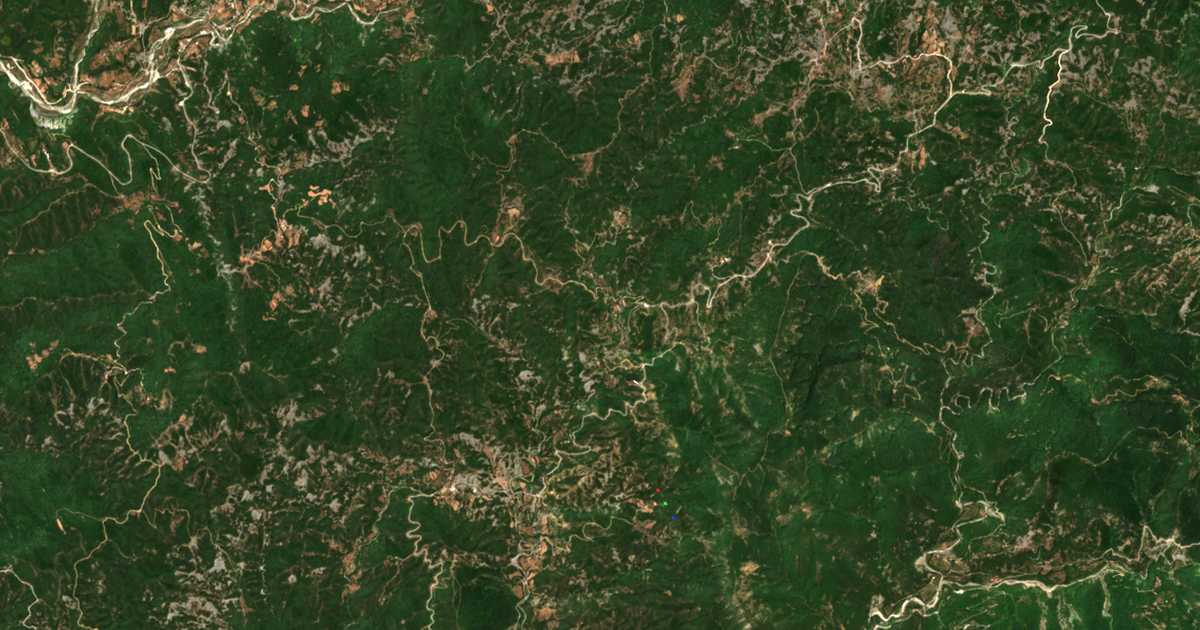 Carte satellite de Pigí