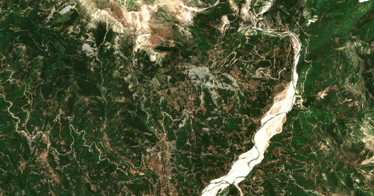 Carte satellite de Ágios Nikólaos