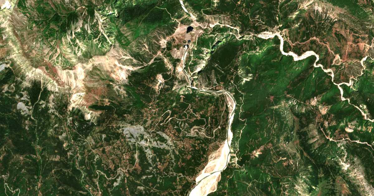 Carte satellite de Aidoniá