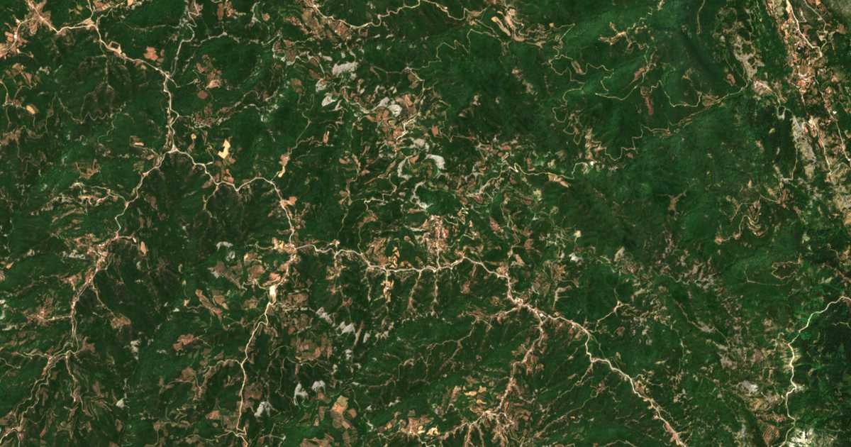 Carte satellite de Kleidíon