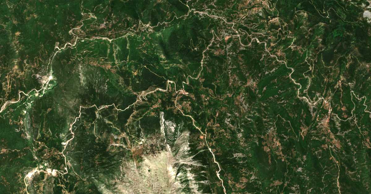 Carte satellite de Plátanos