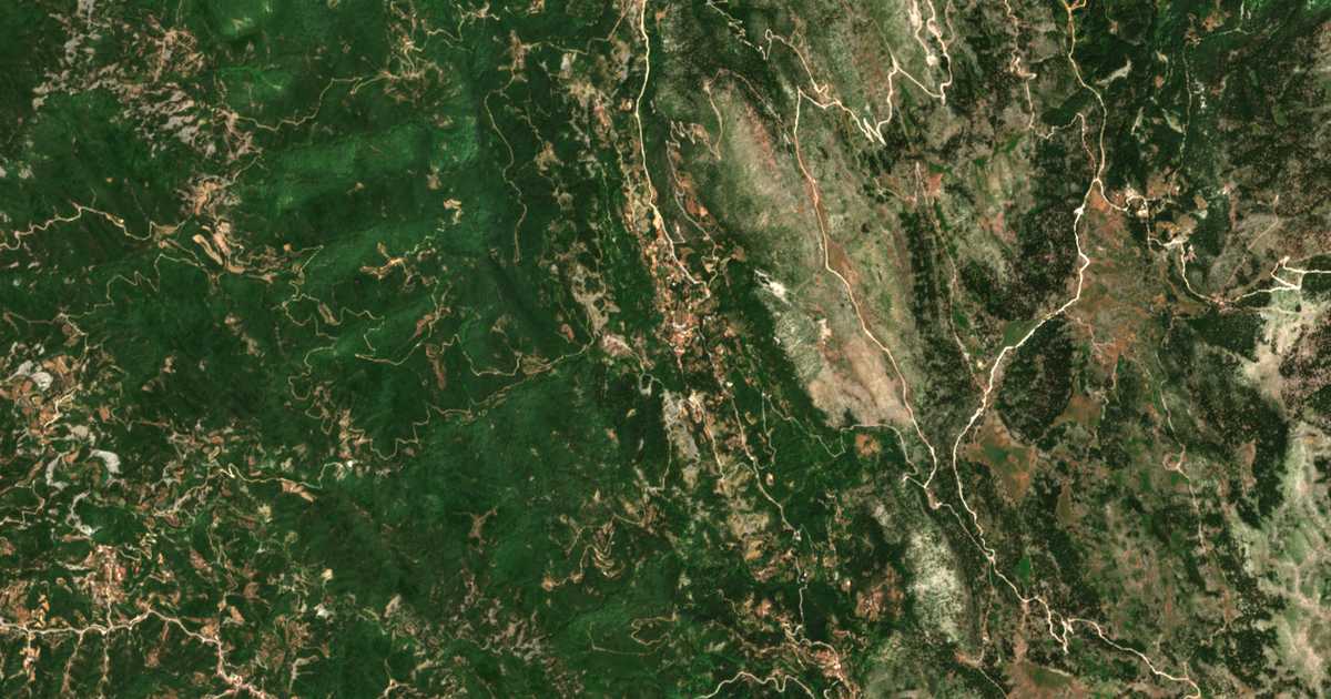 Carte satellite de Skoulikariá