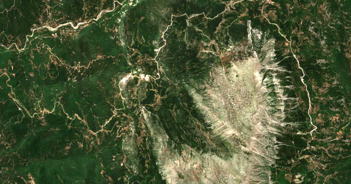 Carte satellite de Xirókampos