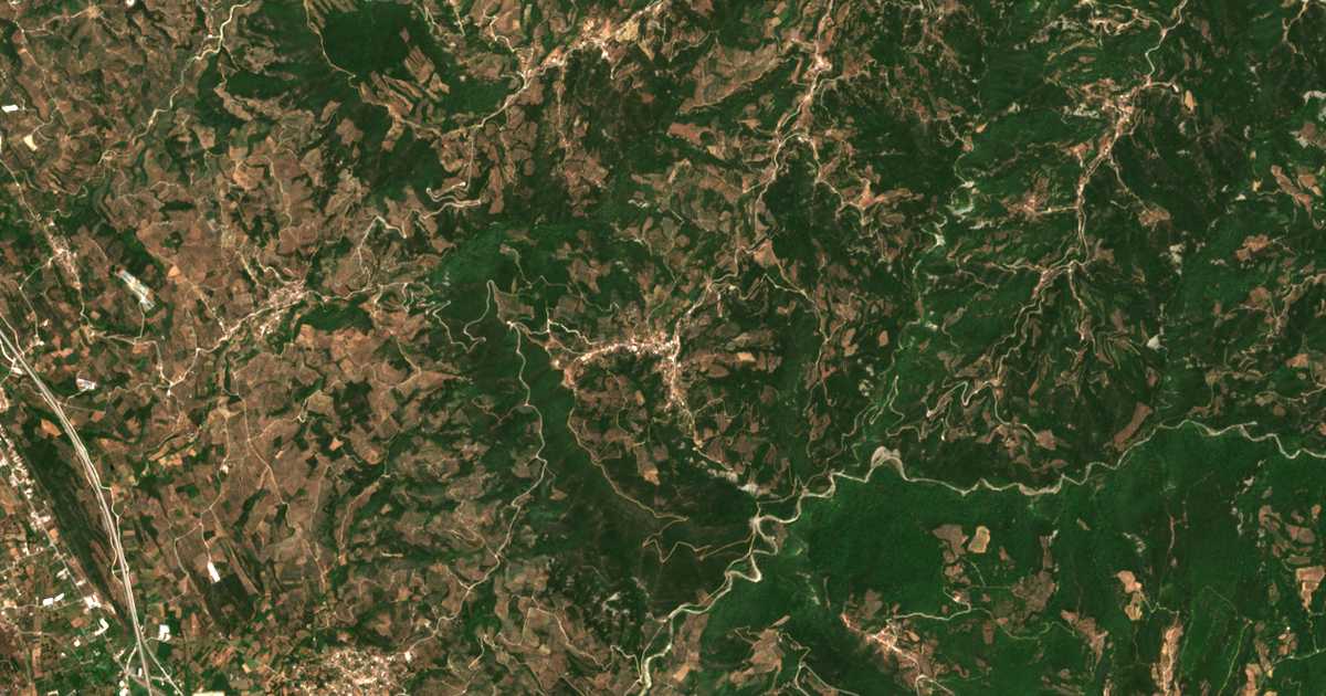Carte satellite de Fotinó