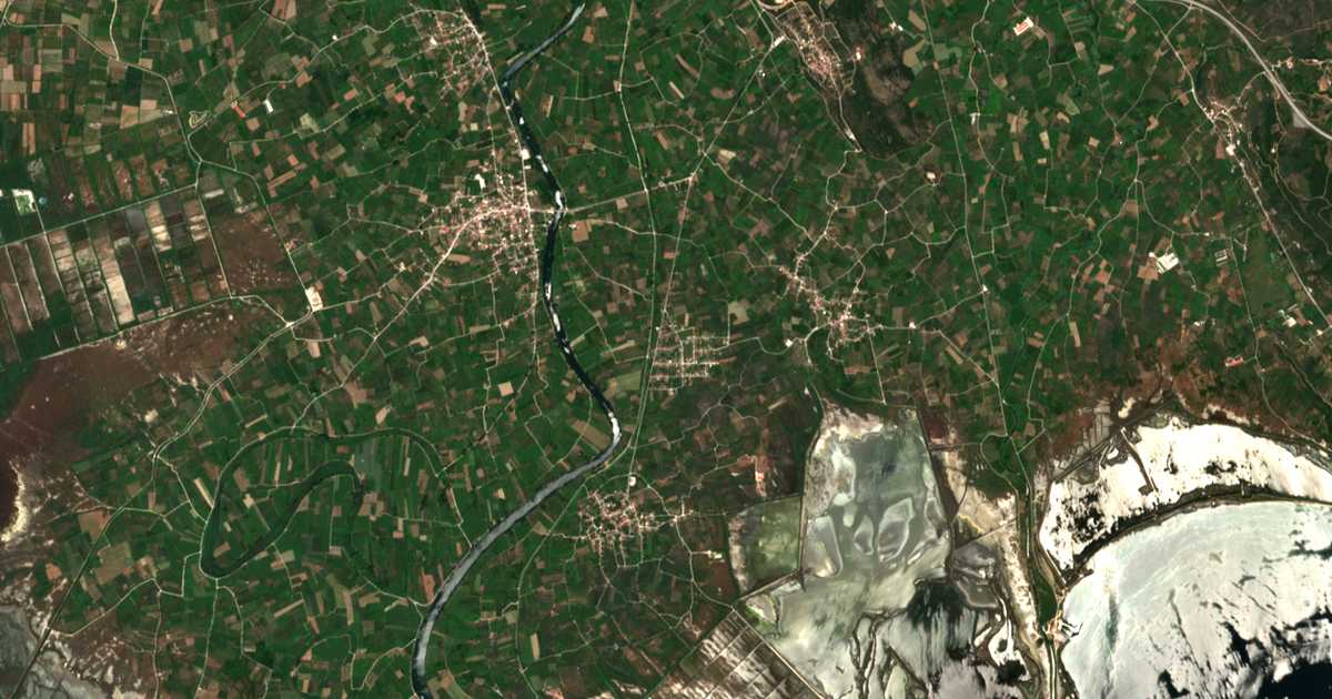 Carte satellite de Néos Synoikismós Loutrotópou