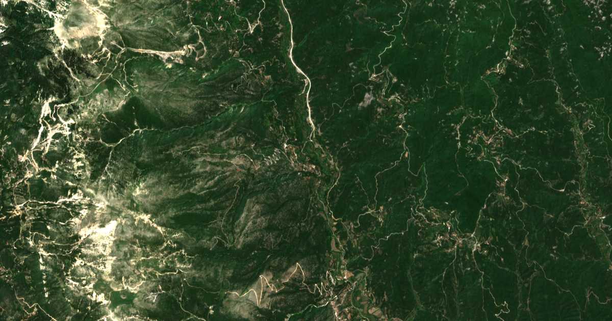 Carte satellite de Bestiá