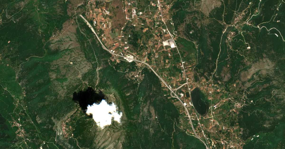 Carte satellite de Episkopikón