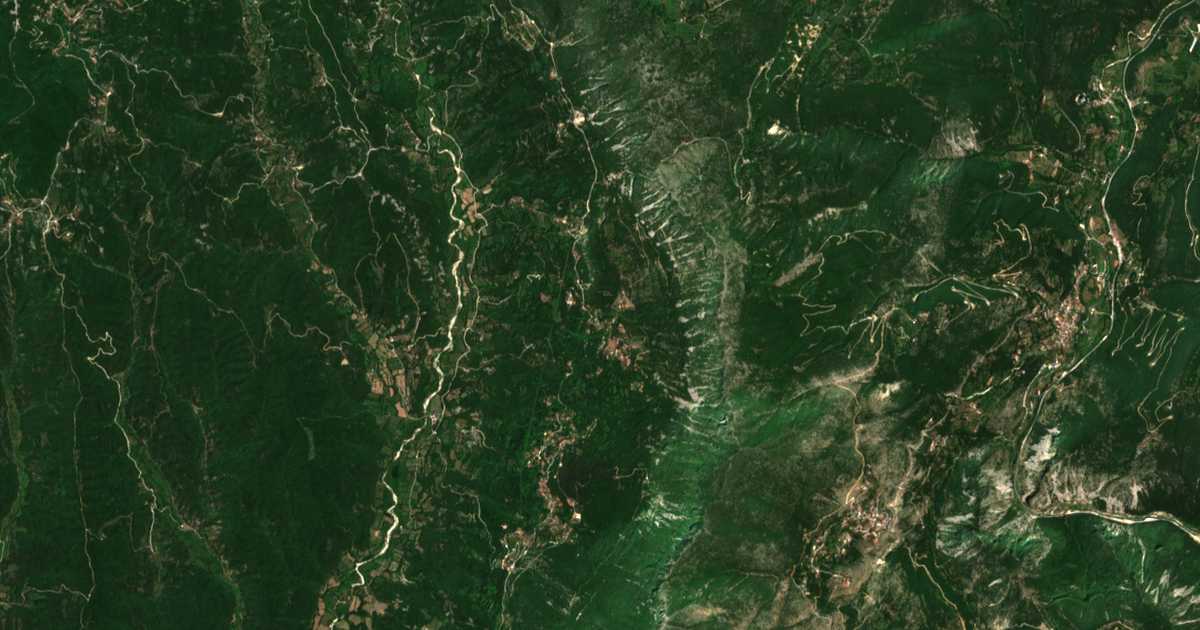 Carte satellite de Georgánoi
