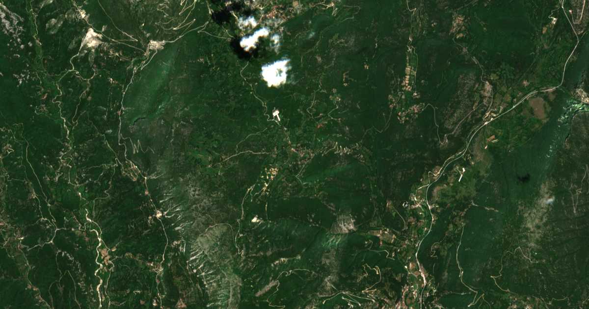 Carte satellite de Pentólakkos