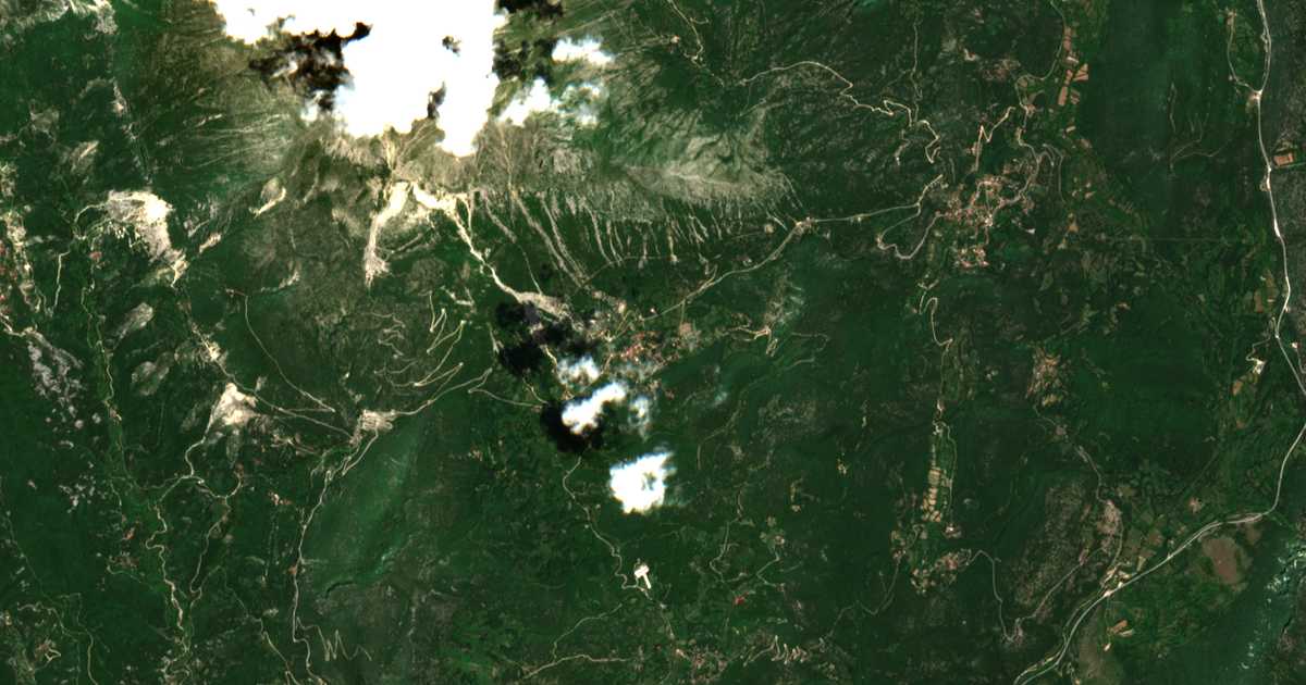 Carte satellite de Vargiádes