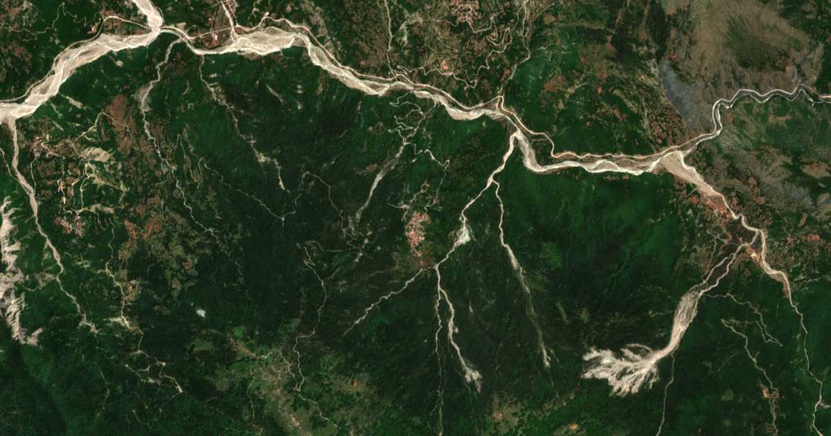 Carte satellite de Drosopigí