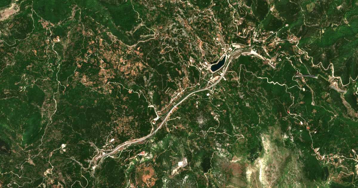 Carte satellite de Análipsi