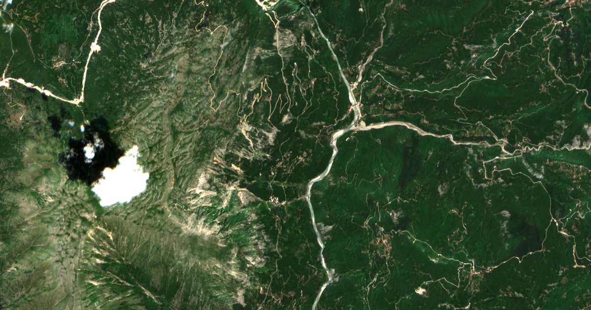 Carte satellite de Monolíthion