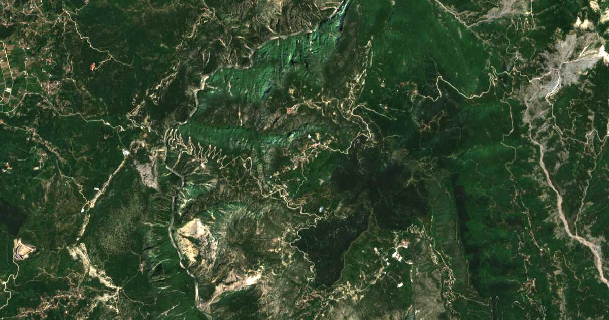 Carte satellite de Petrovoúnion