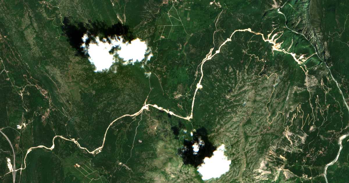 Carte satellite de Pigádia