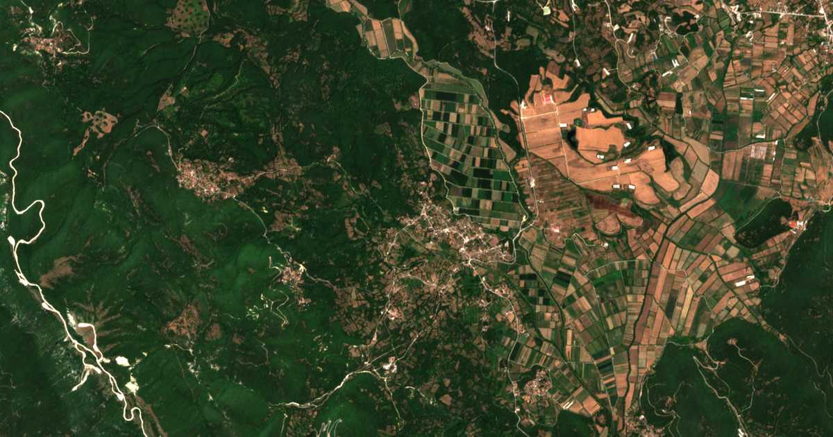 Carte satellite de Bolaíika
