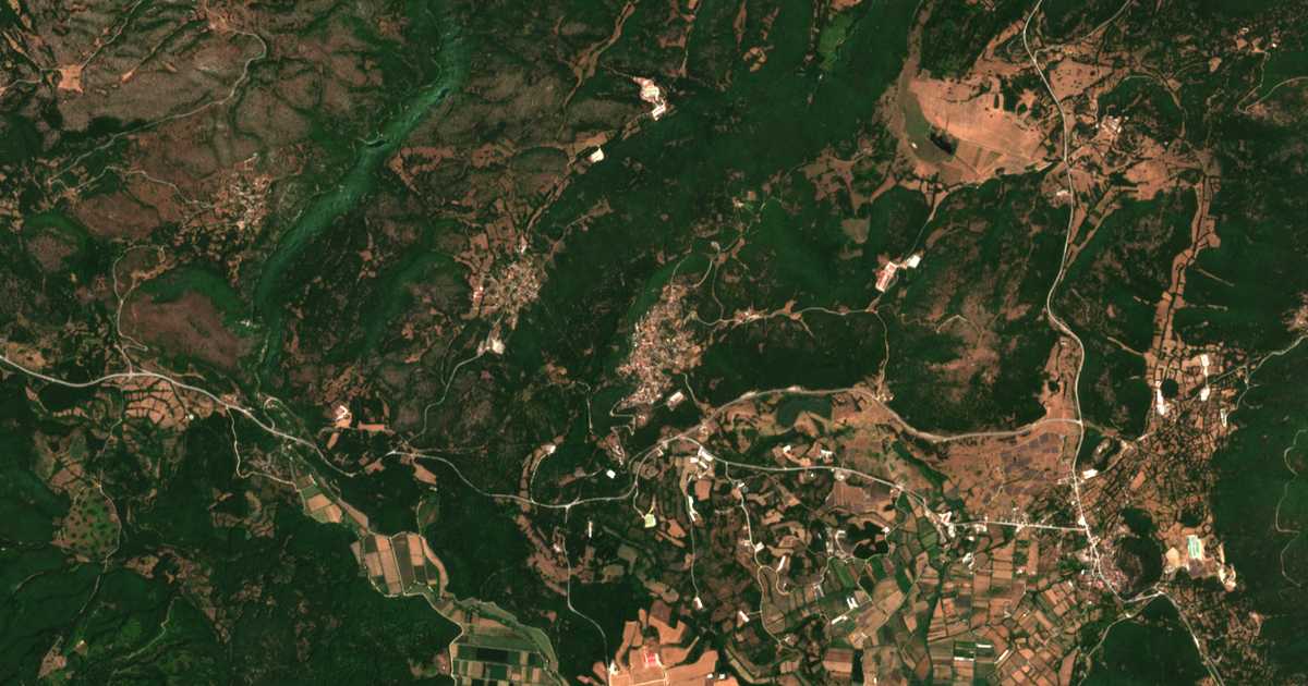 Carte satellite de Dolianá