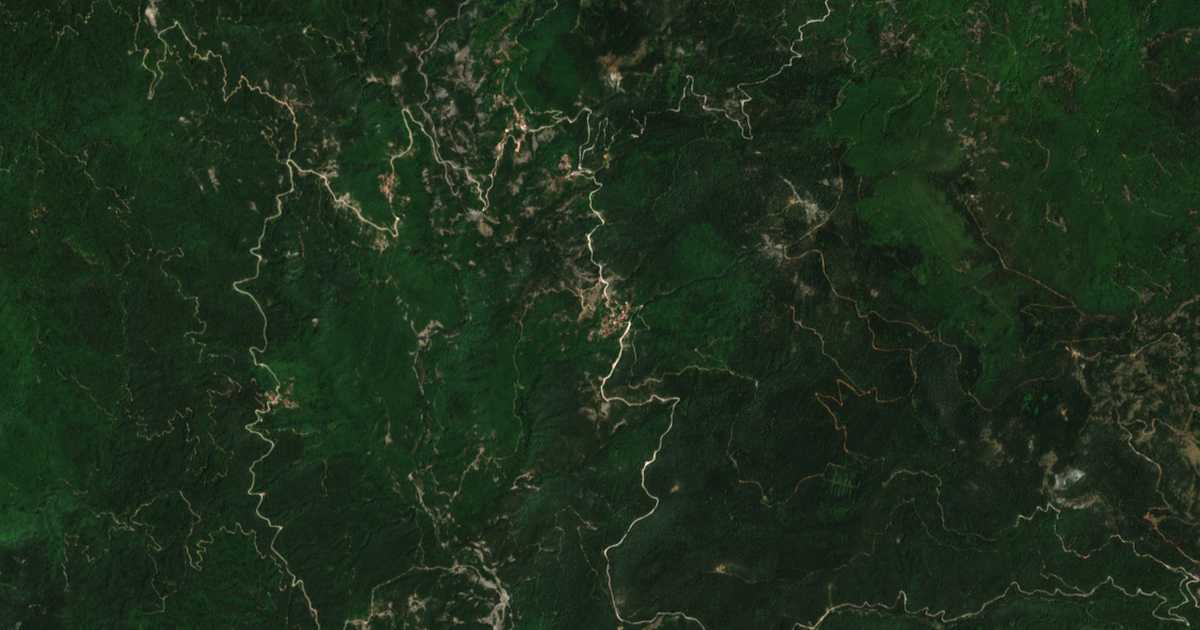 Carte satellite de Flambourári