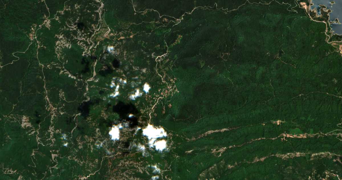 Carte satellite de Grevenítion
