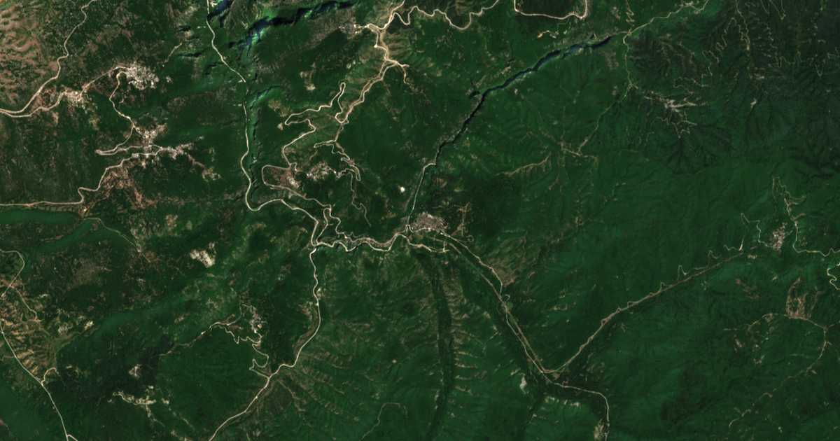 Carte satellite de Kípi