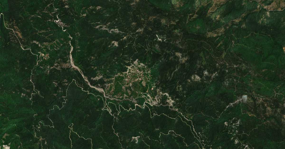 Carte satellite de Laḯsta