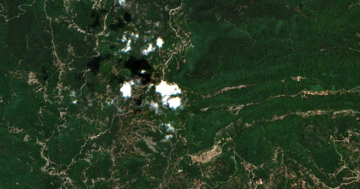 Carte satellite de Trístenon