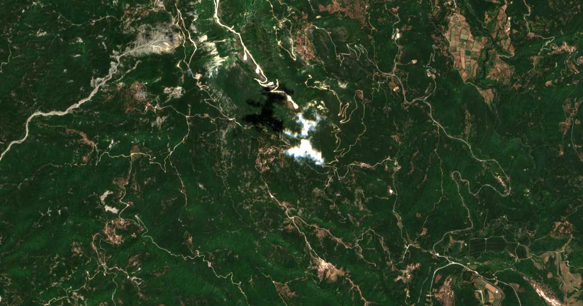 Carte satellite de Despotikón