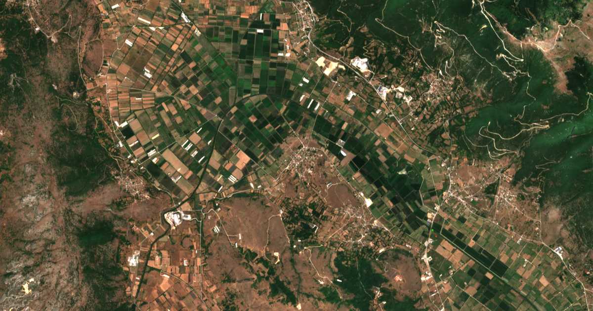 Carte satellite de Káto Lapsísta