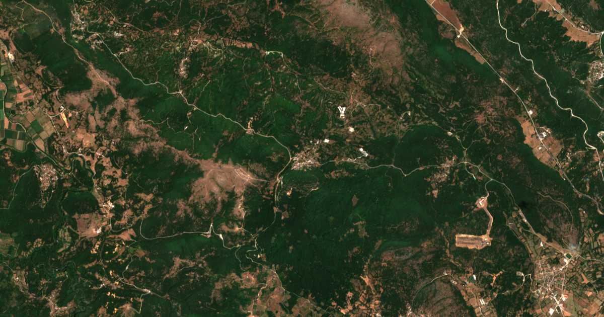 Carte satellite de Ligopsá