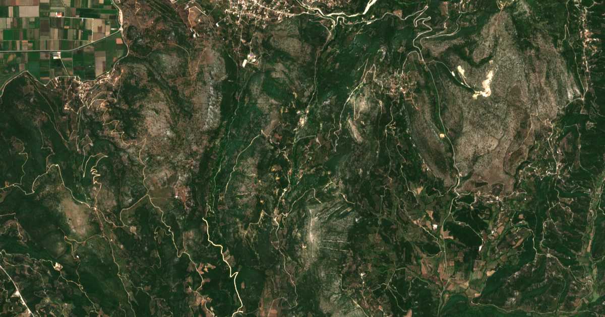 Carte satellite de Aidoniá