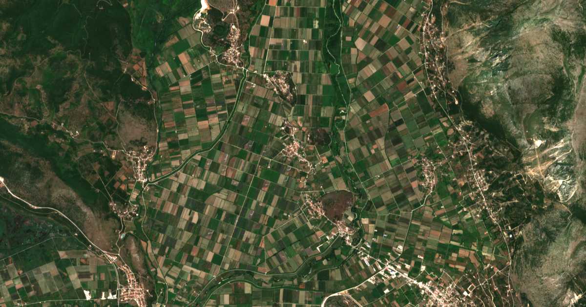 Carte satellite de Stavrochórion