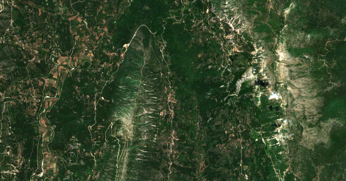 Carte satellite de Ássos