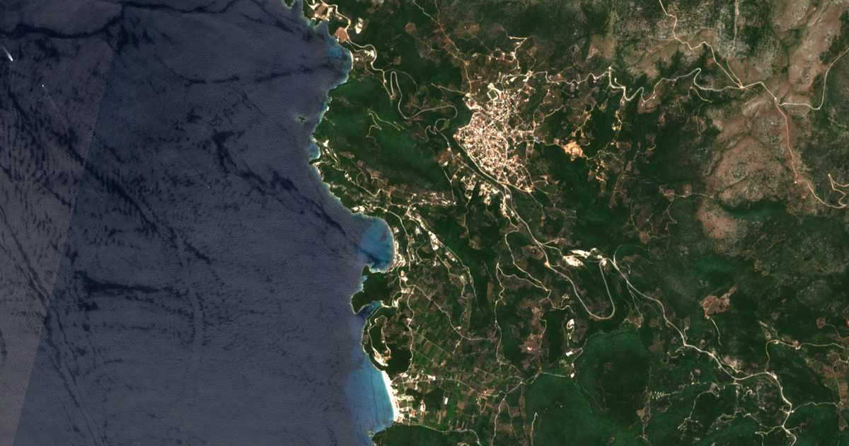 Carte satellite de Aríllas