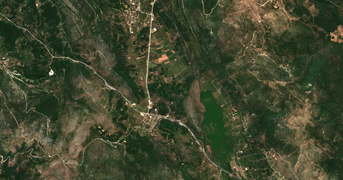Carte satellite de Kartérion
