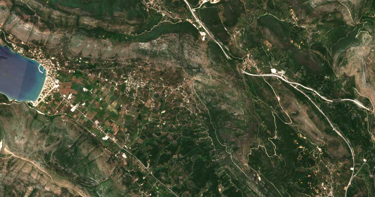 Carte satellite de Skorpióna