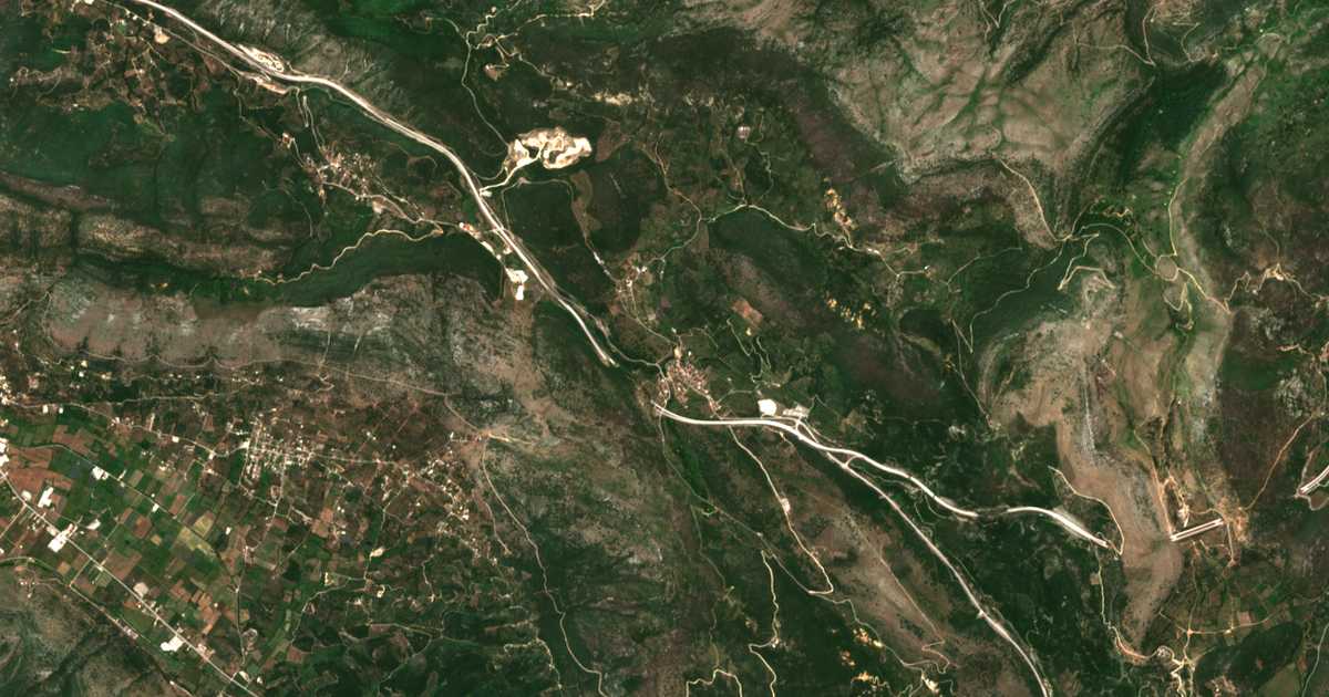 Carte satellite de Vasilikós